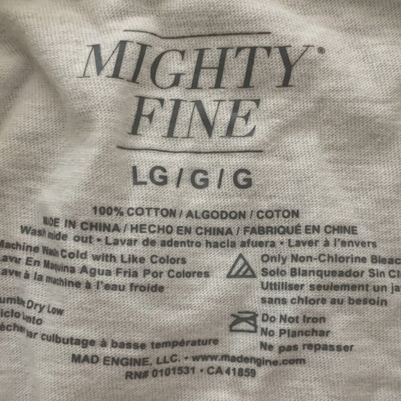 Wild Fable Mighty Fine Crop Top T-Shirt Lot Size L Pink Ivory BE NICE embroidery - Picture 5 of 8